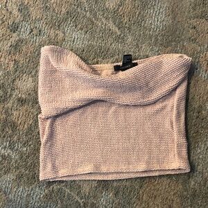 Forever 21 Blush Knit Tube Top